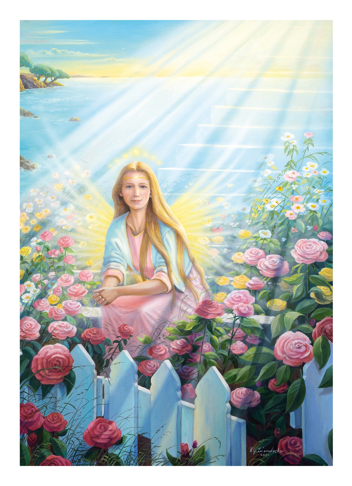 Heavenly Rose Garden - Original