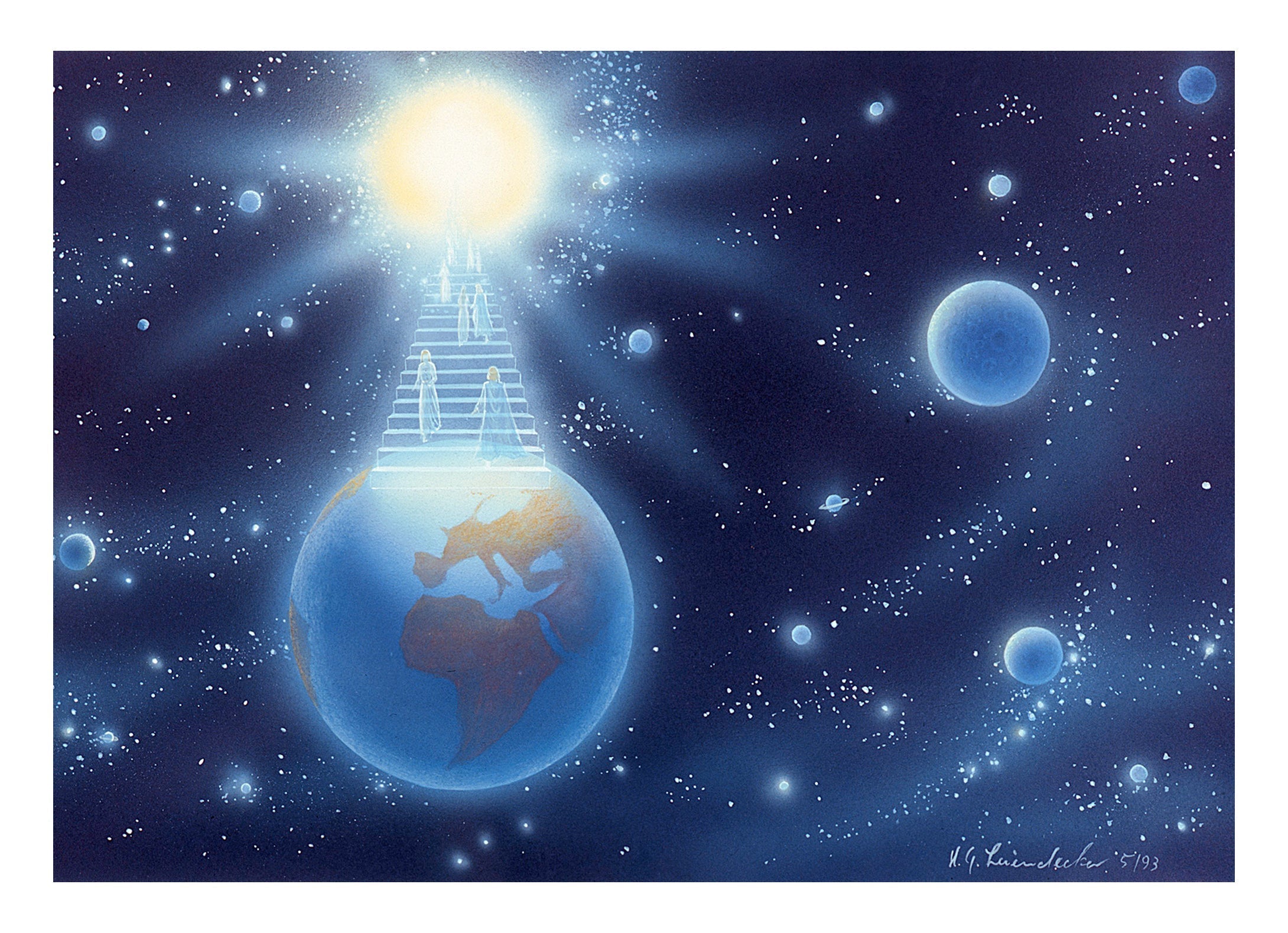 Life cycle - Helpers from the light