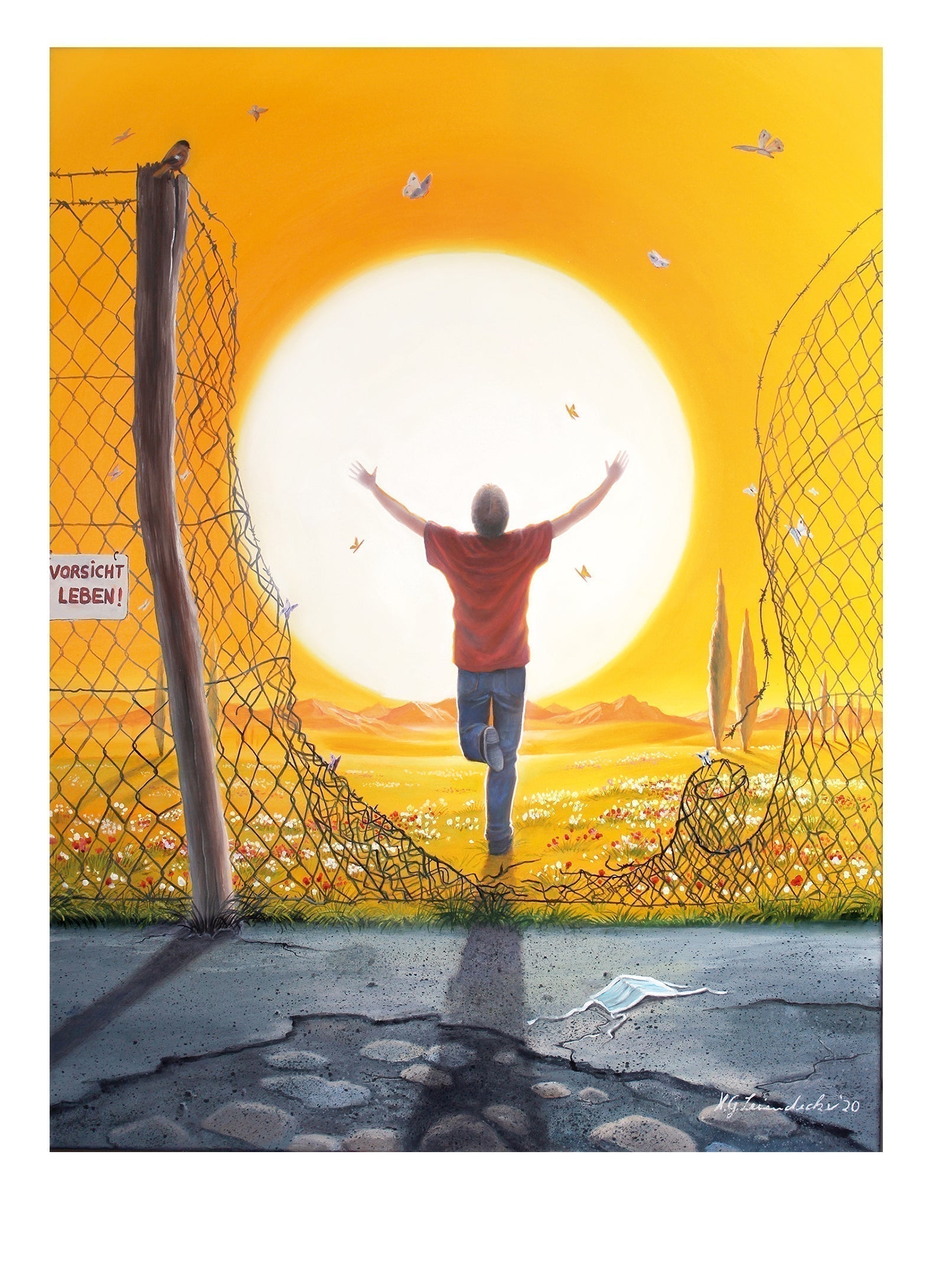 Living in eternal freedom