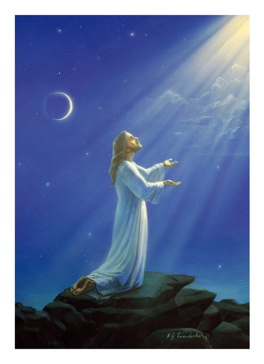 Praying Jesus - Original