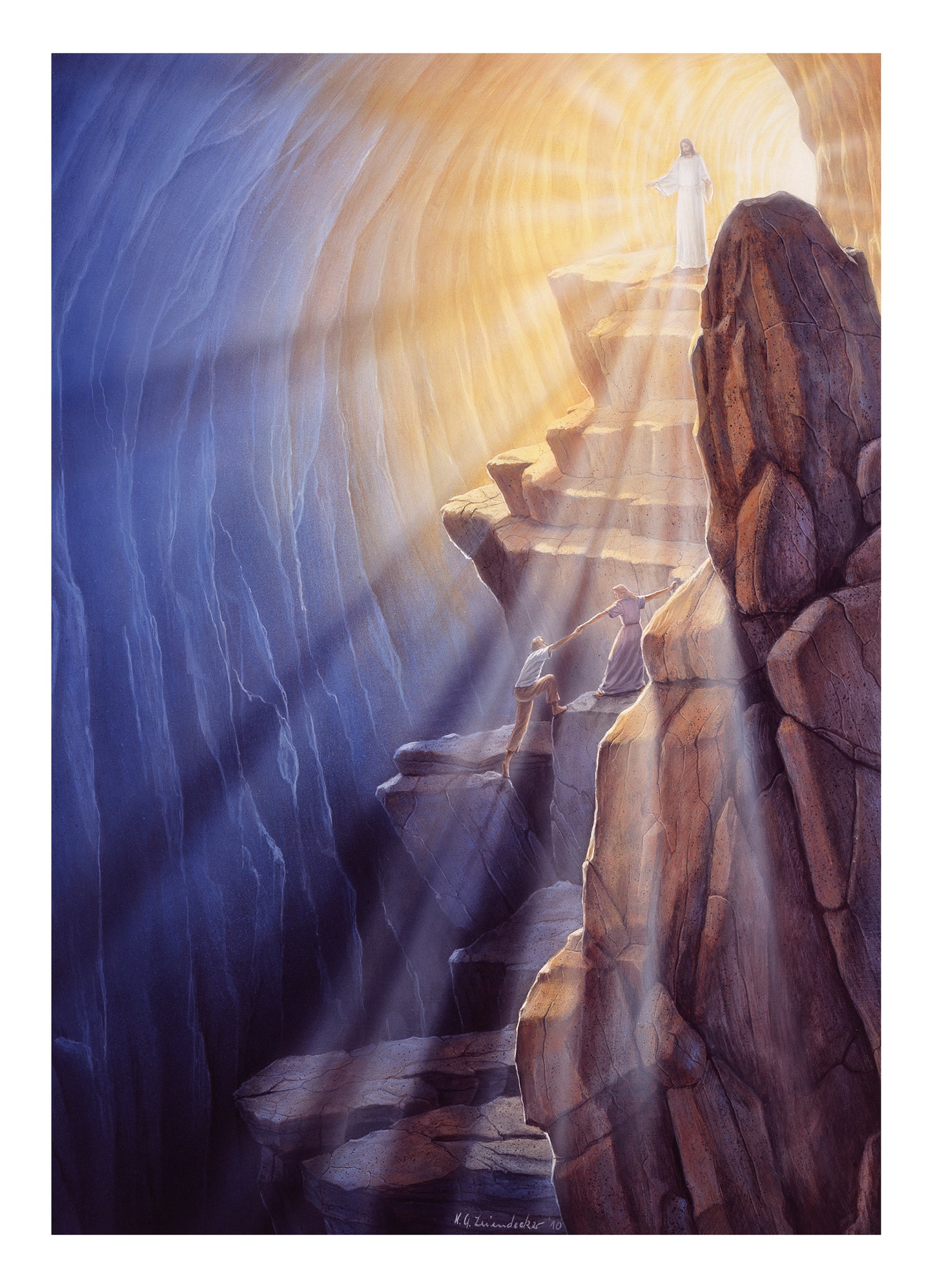 Together on the path to the light of God - Original
