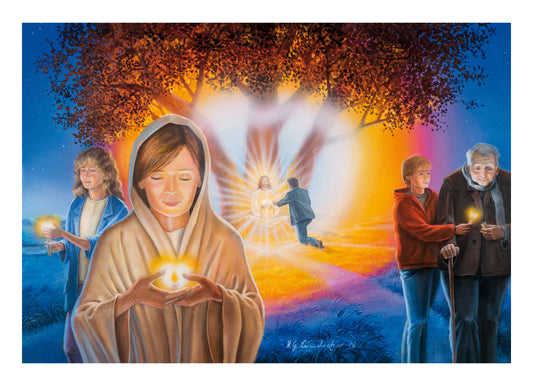 Spreading the divine light - Original