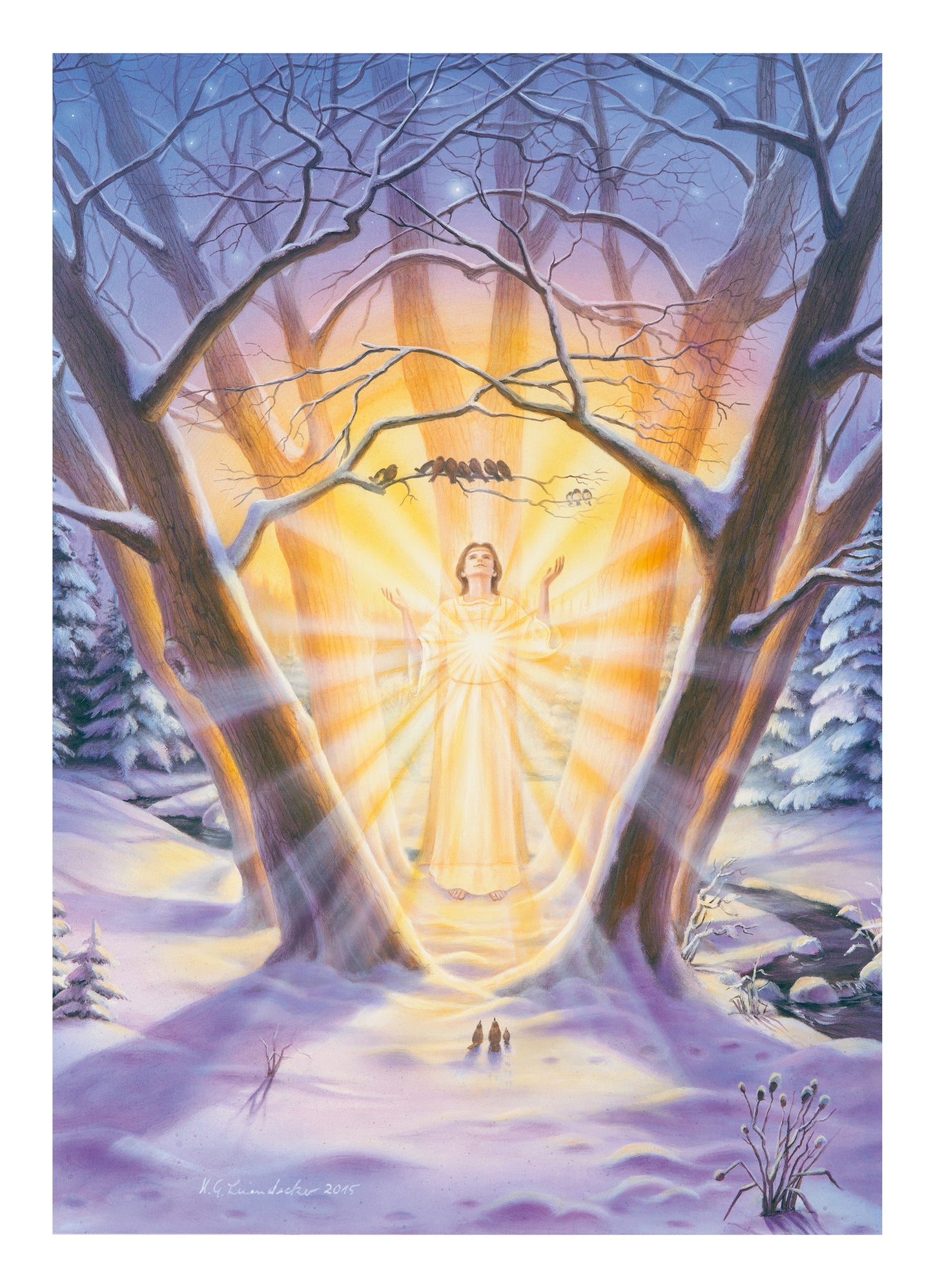 Winter in the Forest - Original